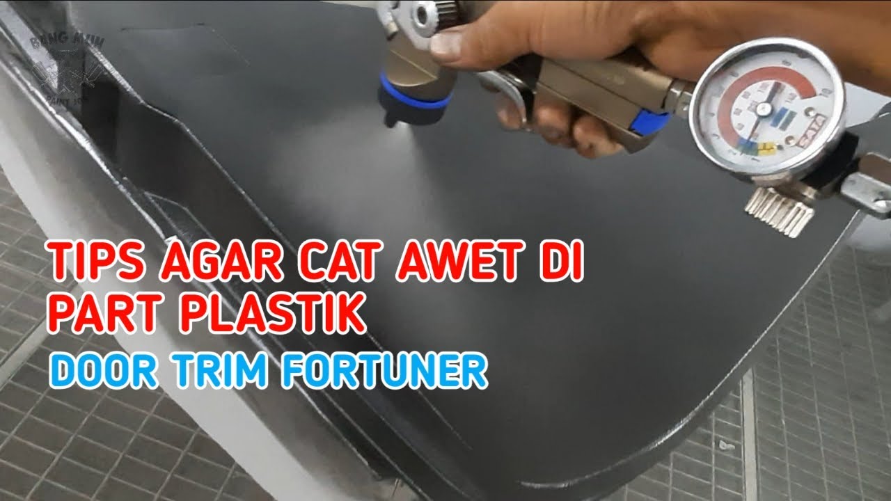 Tips agar cat awet di part plastik | cara ngecat body plastik #bangmunpaintjob #painting