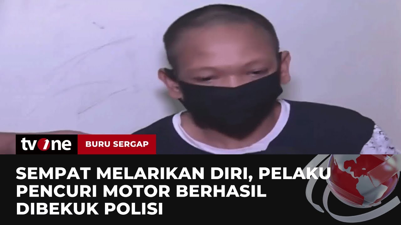 Detik-Detik Polisi Gerebek Bandit Pencuri Motor di Garut | Buru Sergap tvOne