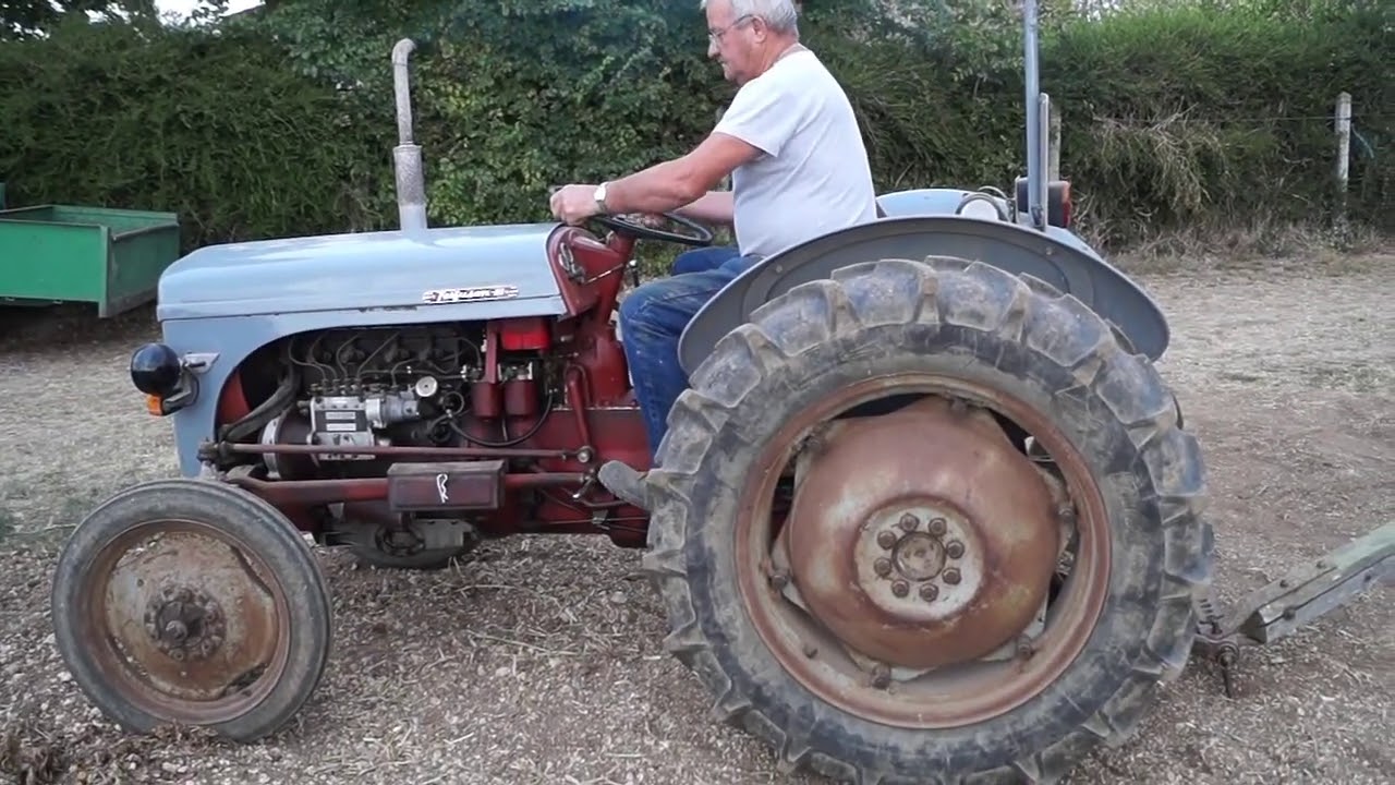 Ferguson FF30 1957 - ramassage de pommes de terre