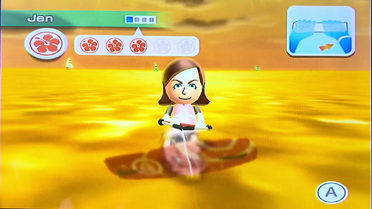 Wii Sports Resort Wakeboarding Expert With Chad Jen and Kurt