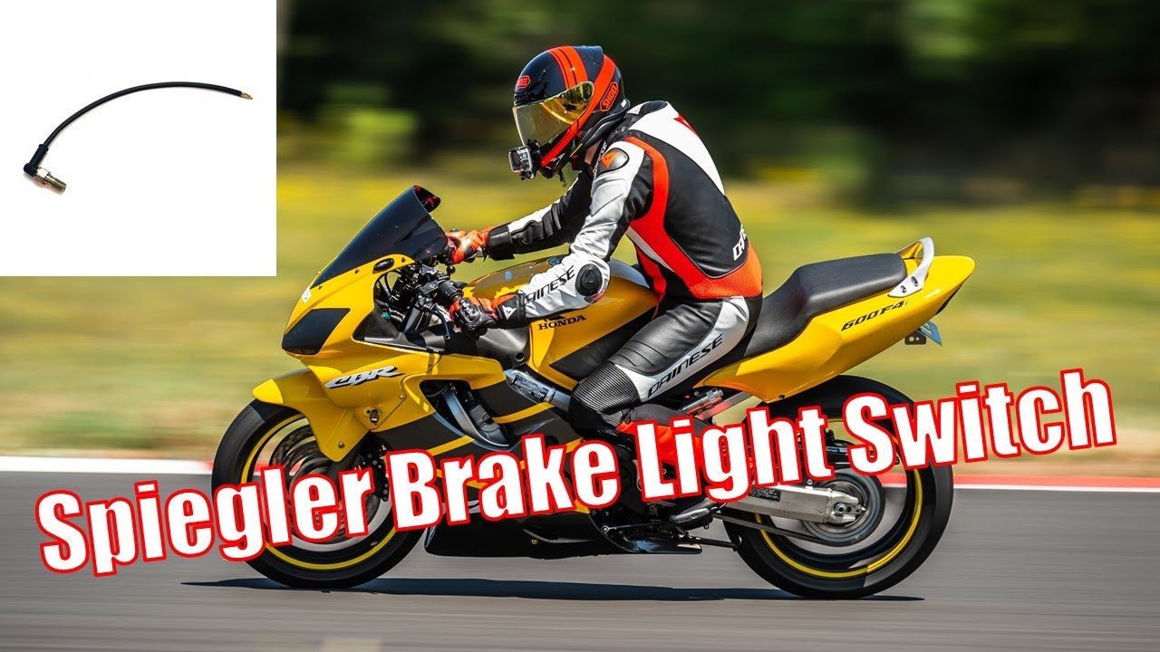 How to Install CBR600 F4i Hydraulic Brake Light Switch | Episode 6