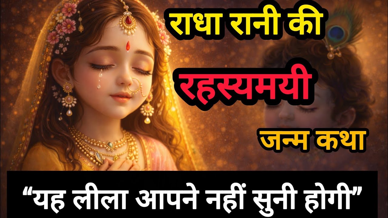 राधा रानी की सबसे अनसुनी लीला | बंद आँखों का आध्यात्मिक रहस्य @Sohnikudi1111 