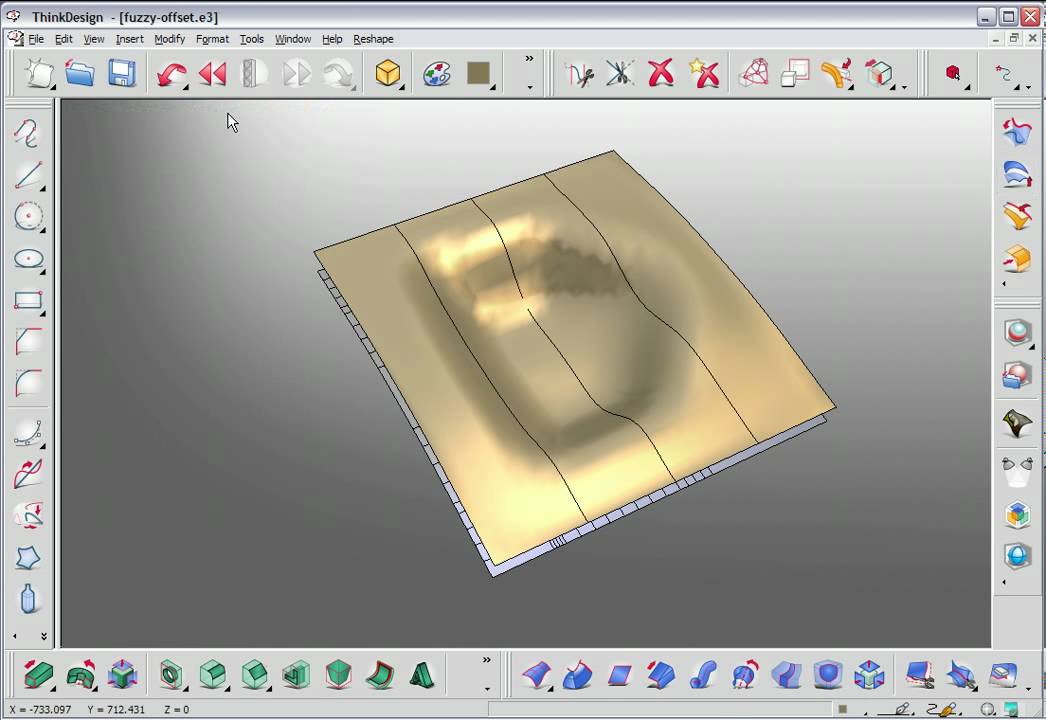 Thinkdesign-fuzzy offset