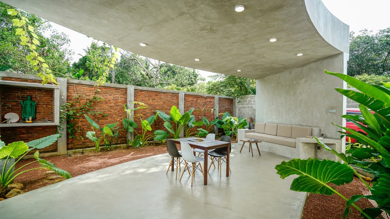 The Cul-de-Sac House: A Young Couple's 1230 ft² Budget-friendly Home in Sri Lanka