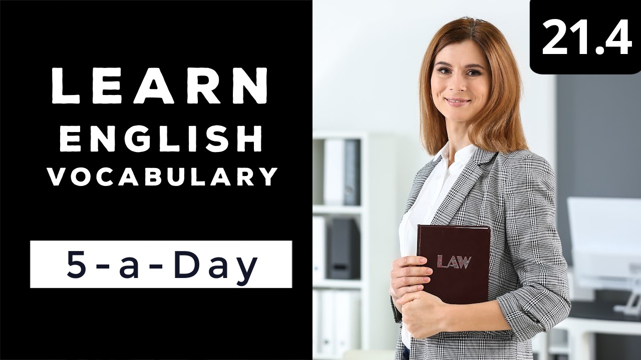 Learn English Vocabulary Daily  #21.4 — British English Podcast