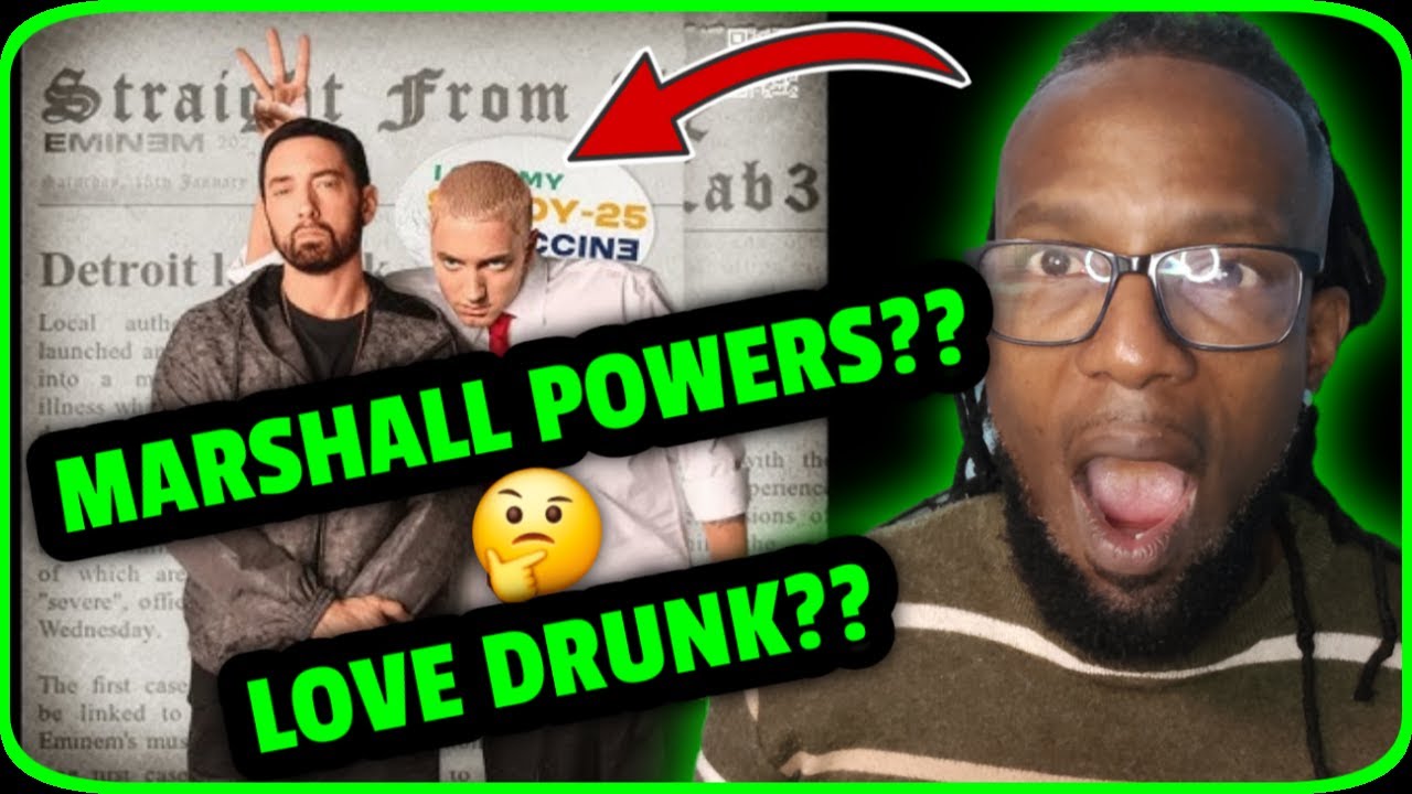 Eminem's SECRET Tracks Uncovered! | Marshall Powers and Love Drunk Reaction