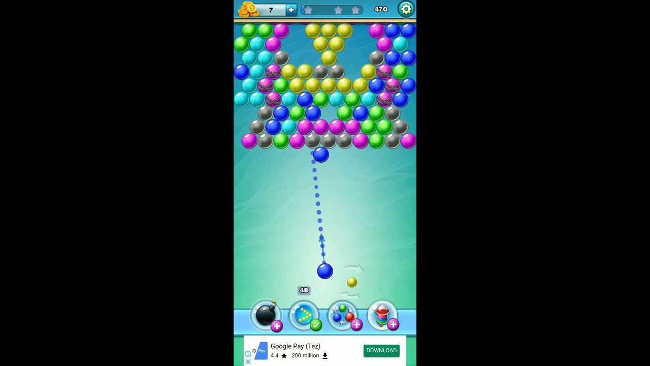 Bubble shooter games of high level