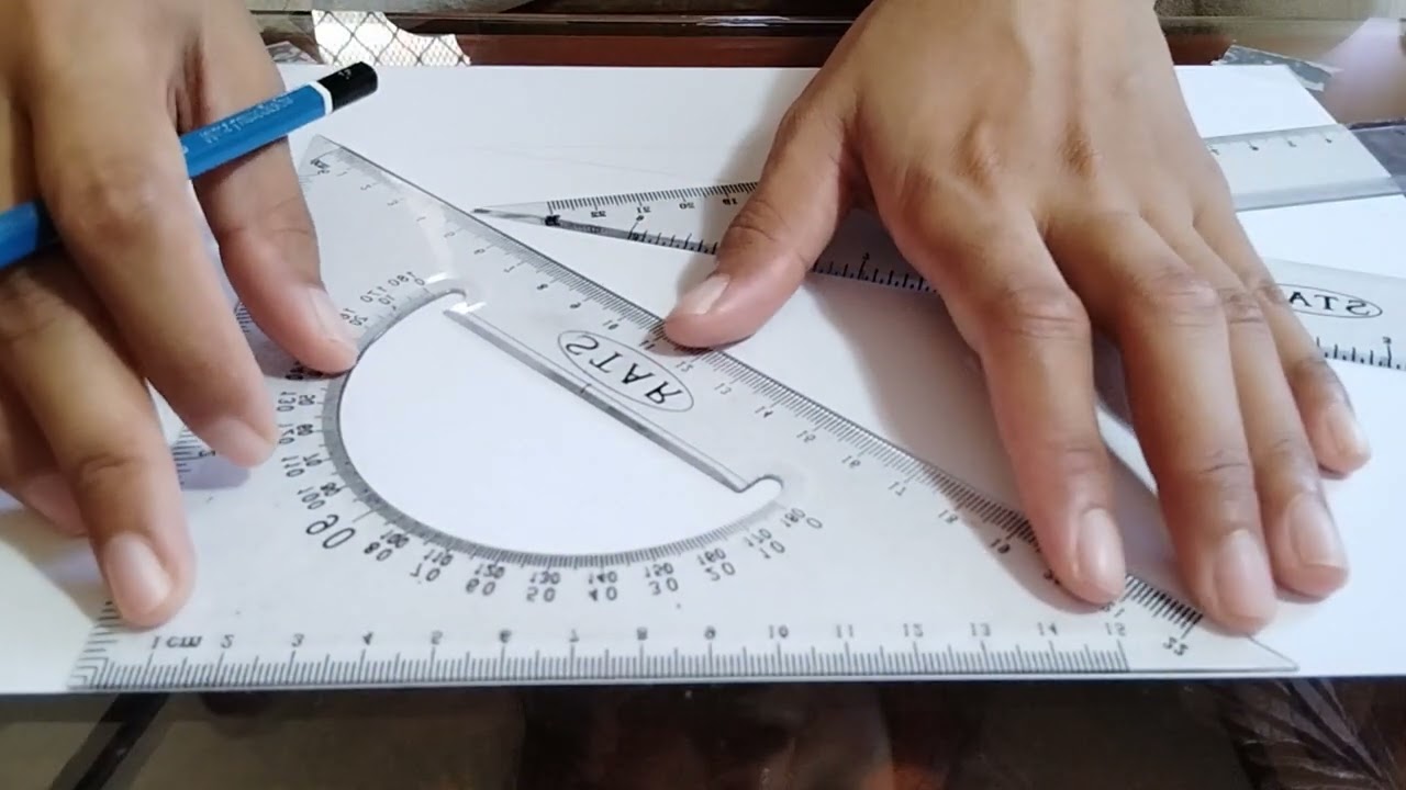 Technical Drafting: How to make 15° and 75° Line from the Horizontal
