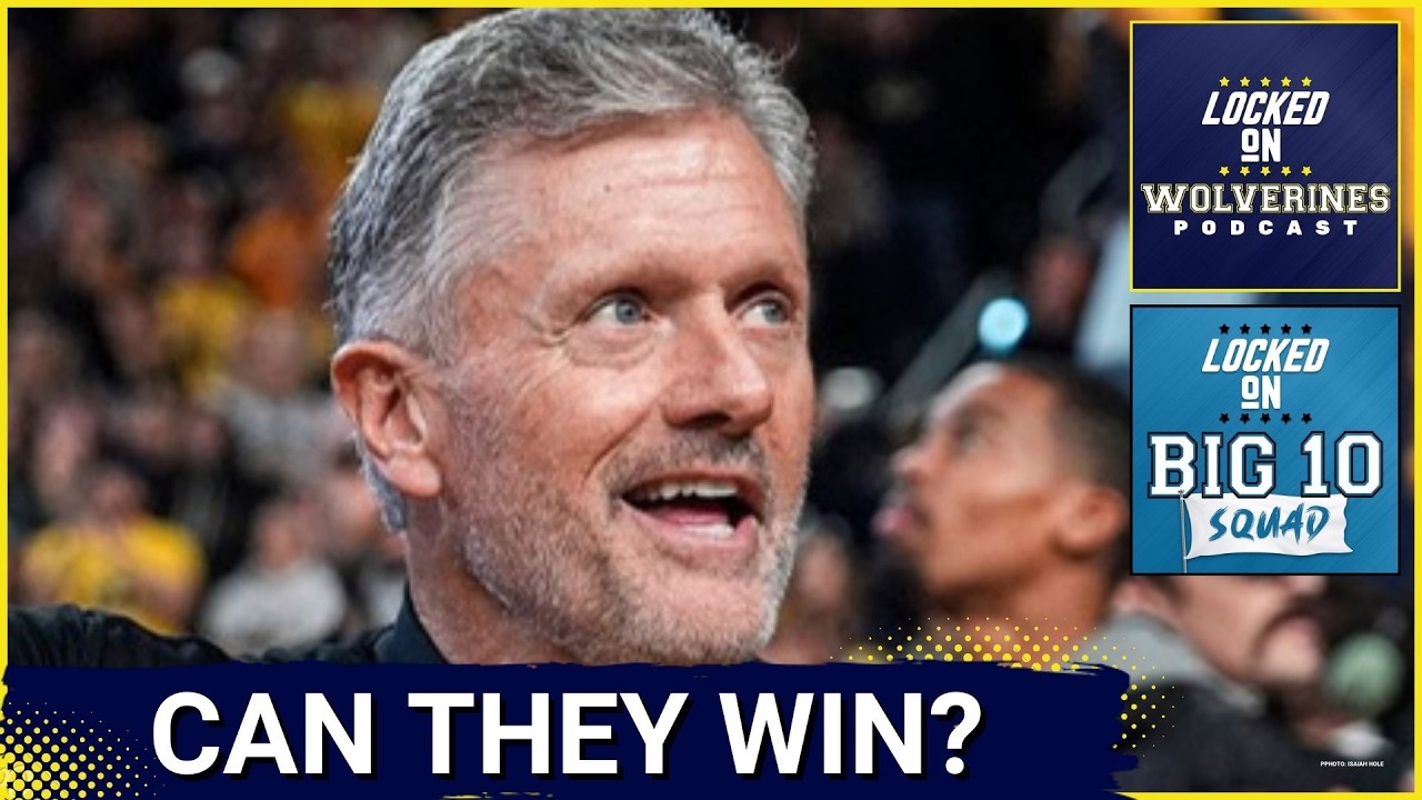 Big 10 SQUAD -  Can Michigan WIN the Big 10 Championship in 2026?