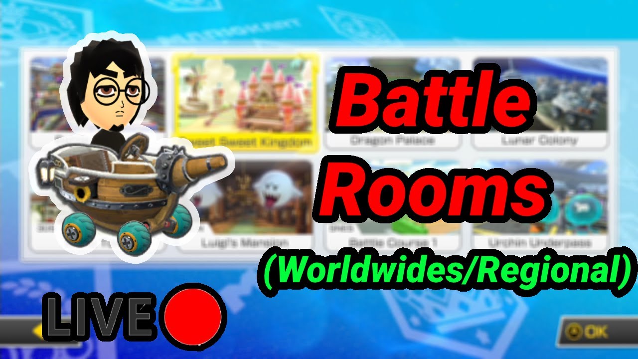 Mario Kart 8 Deluxe Online Battle Mode until I get bored