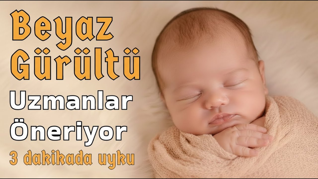 Beyaz Gürültü🌙 Bebekler ve Yetişkinler İçin Anında Uyku | Derin ve Huzurlu Uyku • 24 Saat Reklam yok
