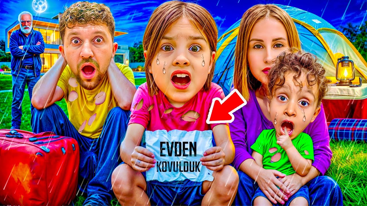 EV SAHİBİ EVDEN KOVDU !! KUZEY ELİF GECE MİNİK EVE TAŞINDI !!