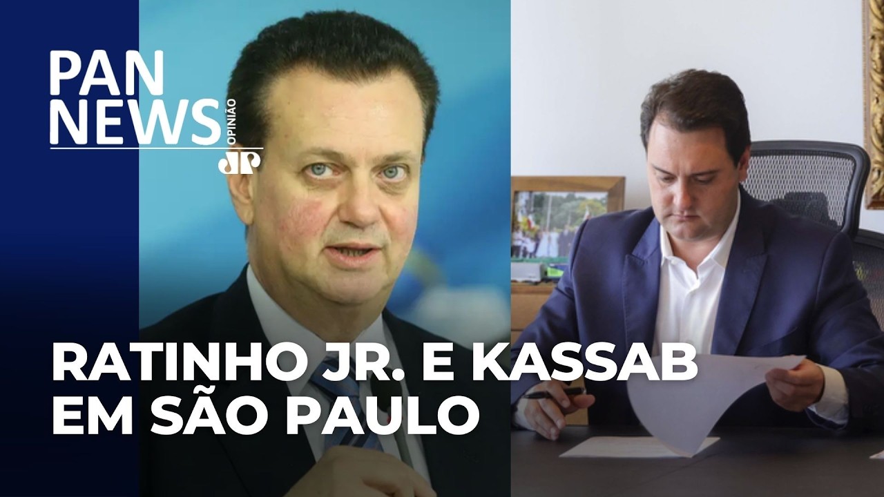 Aliança política pode ganhar força com agenda de Ratinho Jr. e Kassab em SP