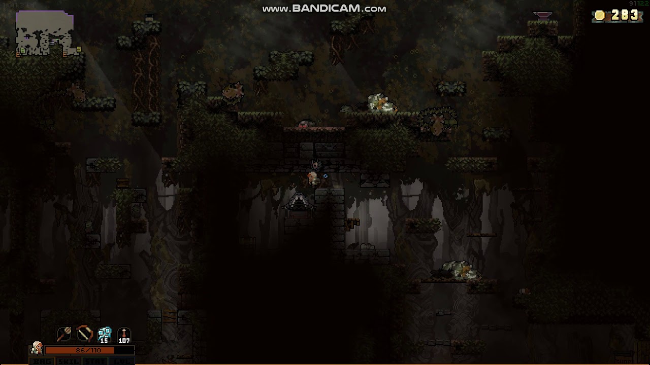 Vagante Mushroom Golem boss