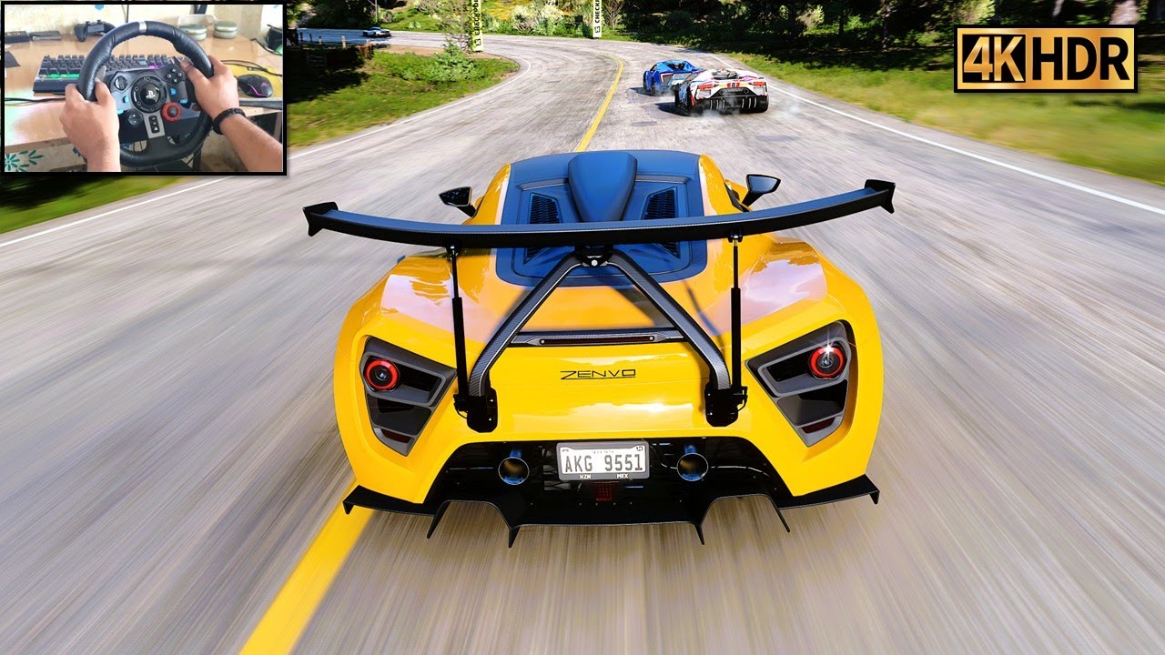 ZENVO TSR-S vs SUPERCARS: The Ultimate Race! 🏁 Forza Horizon 5 (Logitech G29 Steering Wheel)