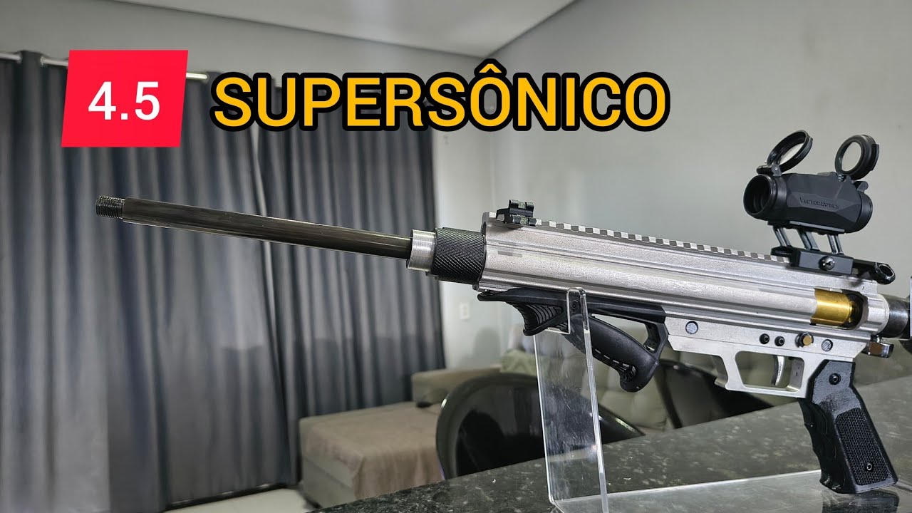 PCP CAÇADORA 4.5 SUPERSÔNICA!!! #pcpcaçadora 