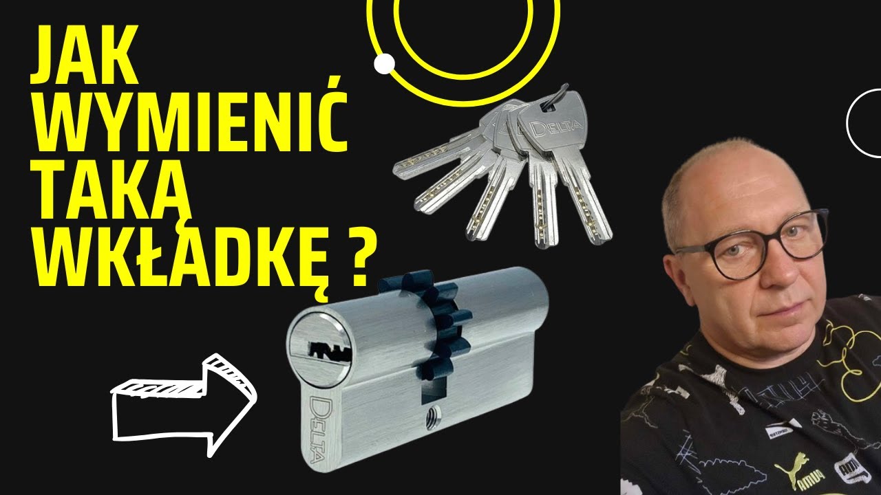 Jak wymienić wkładkę z zębatką w drzwiach Delta – prosty poradnik