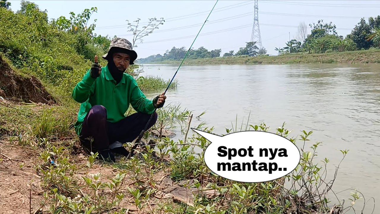 🔴LIVE Mancing di sungai irigasi royek ⁉️