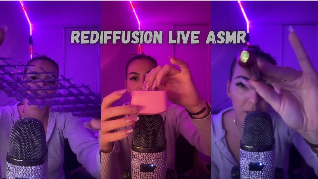 Asmr: rediffusion de live