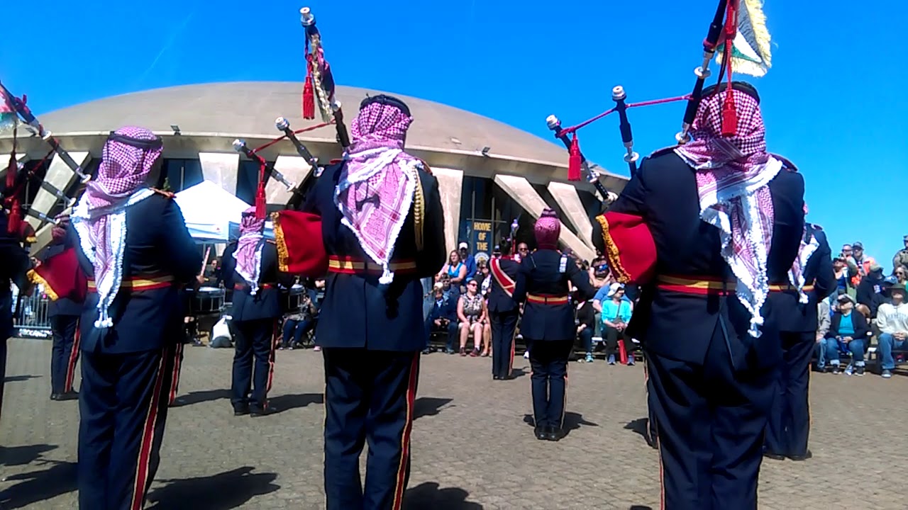 Jourdanian Army  Conposite  Pipe  Band