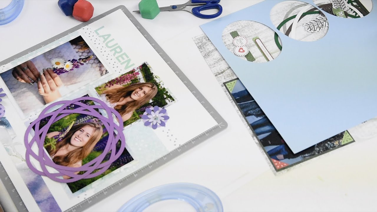 Creating Wreaths With the Custom Cutting System by Creative Memories