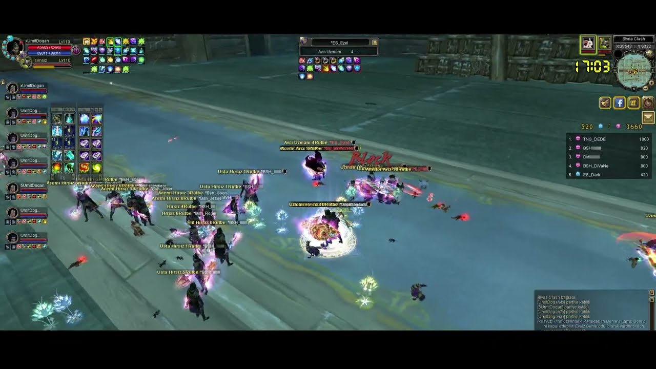 TRSRO Karya Styria Clash Thief vs Hunter Job War #silkroad #silkroadonline #trsro