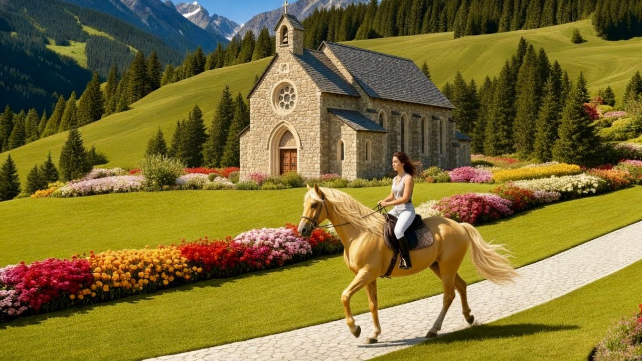 Top Swiss Hidden Gems in the Alps + Relaxing Music , 4K , part 3