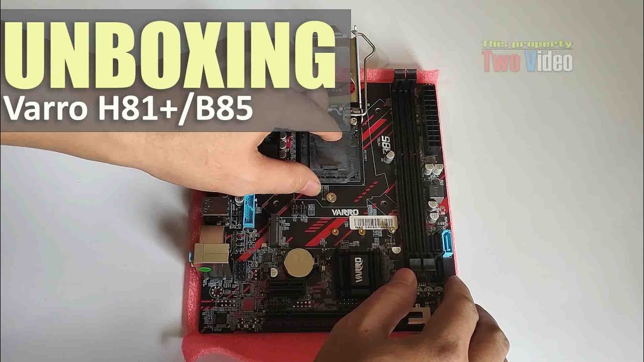 Varro H81+/B85 Unboxing | LGA 1150 Motherboard