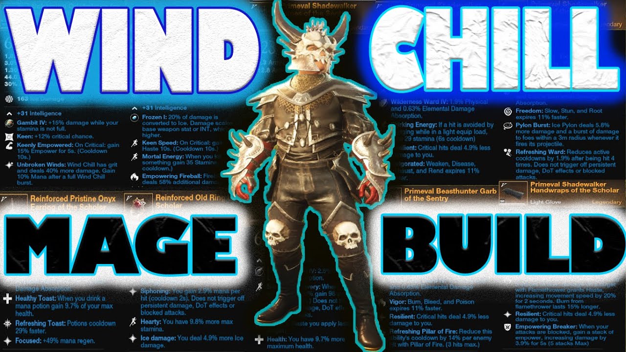 Wind Chill Mage Build New World PVP 🥶🔥