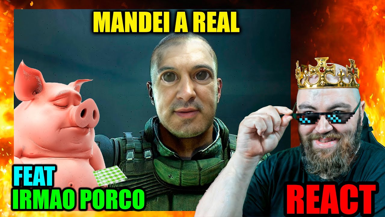 REACT IRMÃO PORCO PASSANDO PANO PRO STALKER 2