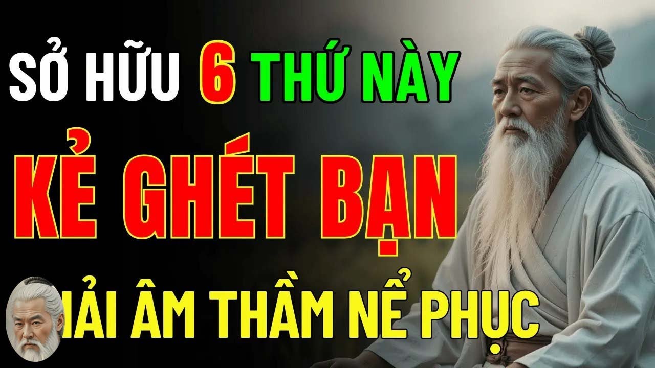 Cổ Nhân Dạy   Có 6 Thứ Này – Kẻ Ghét Bạn Cũng Phải Im Lặng Mà Nể Phục!   Triết Lý Cuộc Sống
