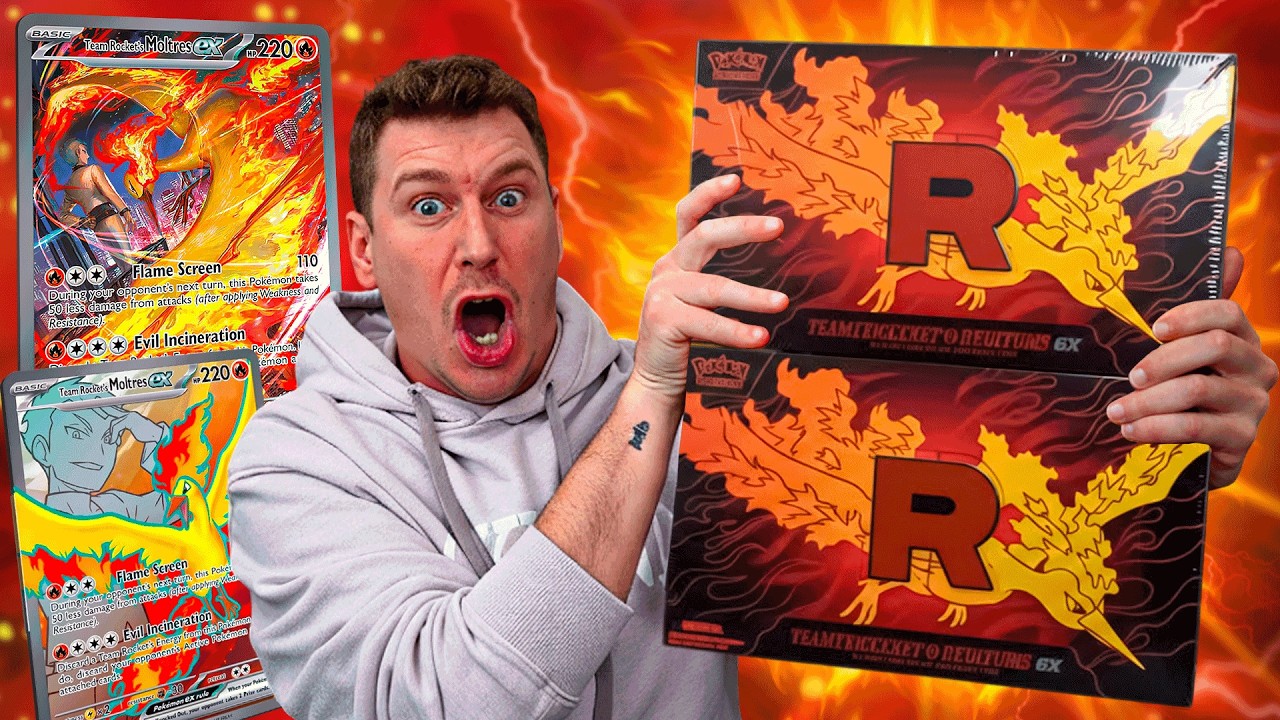 ¡ABRO LA CAJA MAS BONITA! *ULTRA PREMIUM TEAM ROCKET'S MOLTRES*