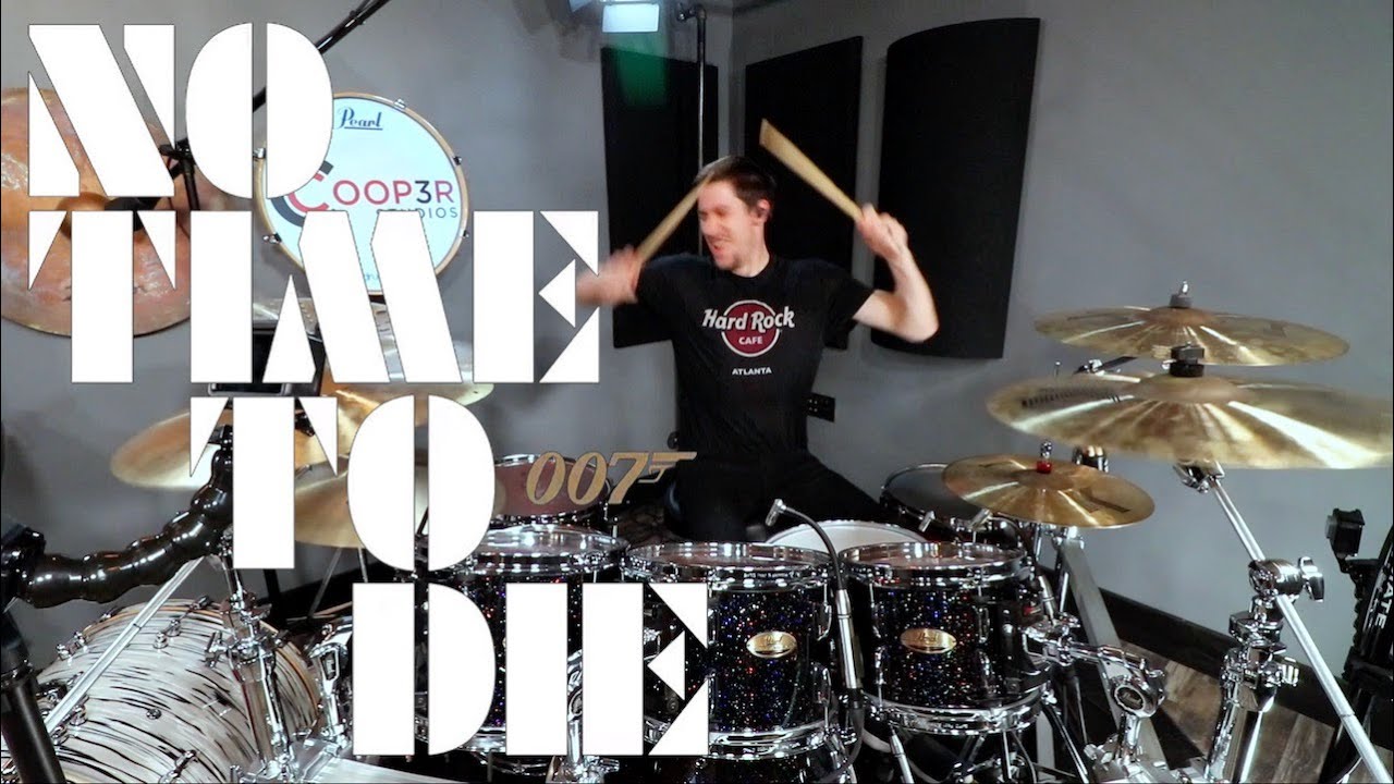if NO TIME TO DIE had drums - Billie Eilish - Drum Cover - James Bond 007