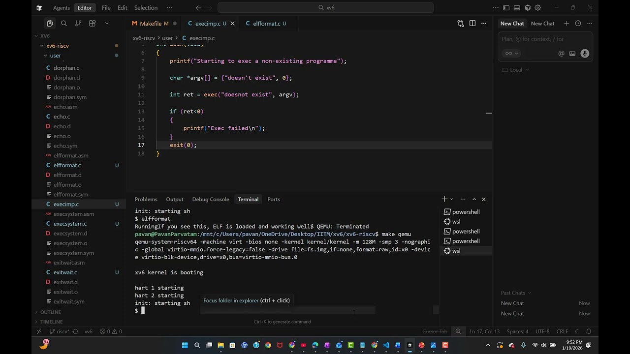 Week - 5, Tutorial - 14 exec failure handling