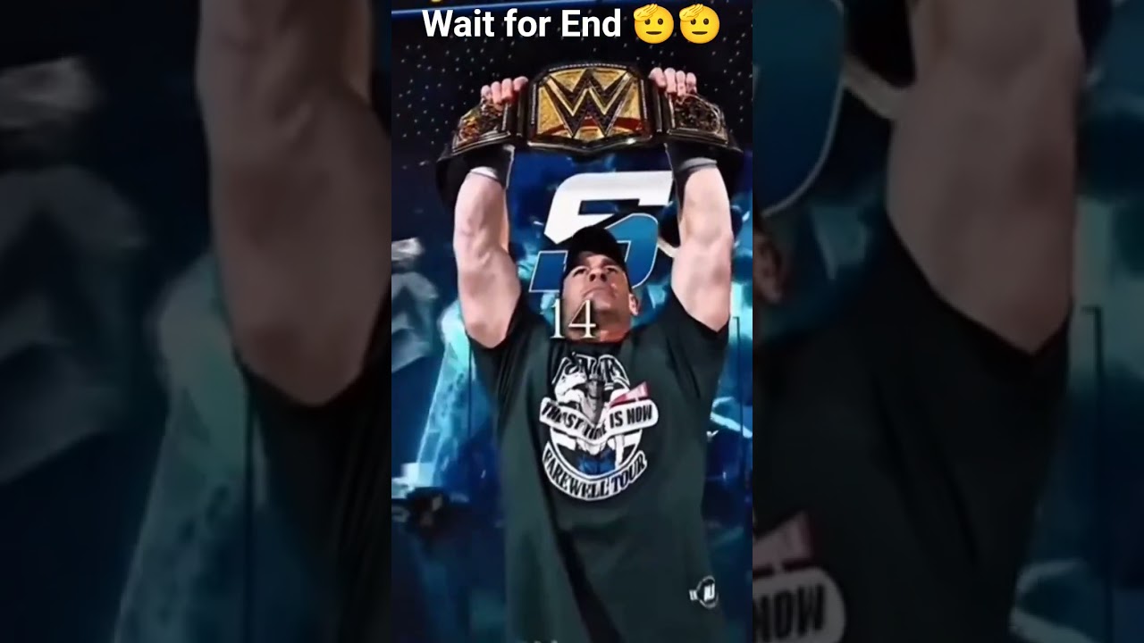 John Cena's 4 Days left for Retirement #johncena #wwe #wrestling #wrestlemania #cenation #cena