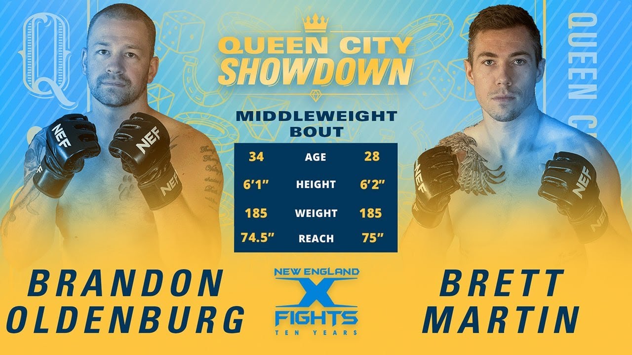 Brandon Oldenburg vs. Brett Martin