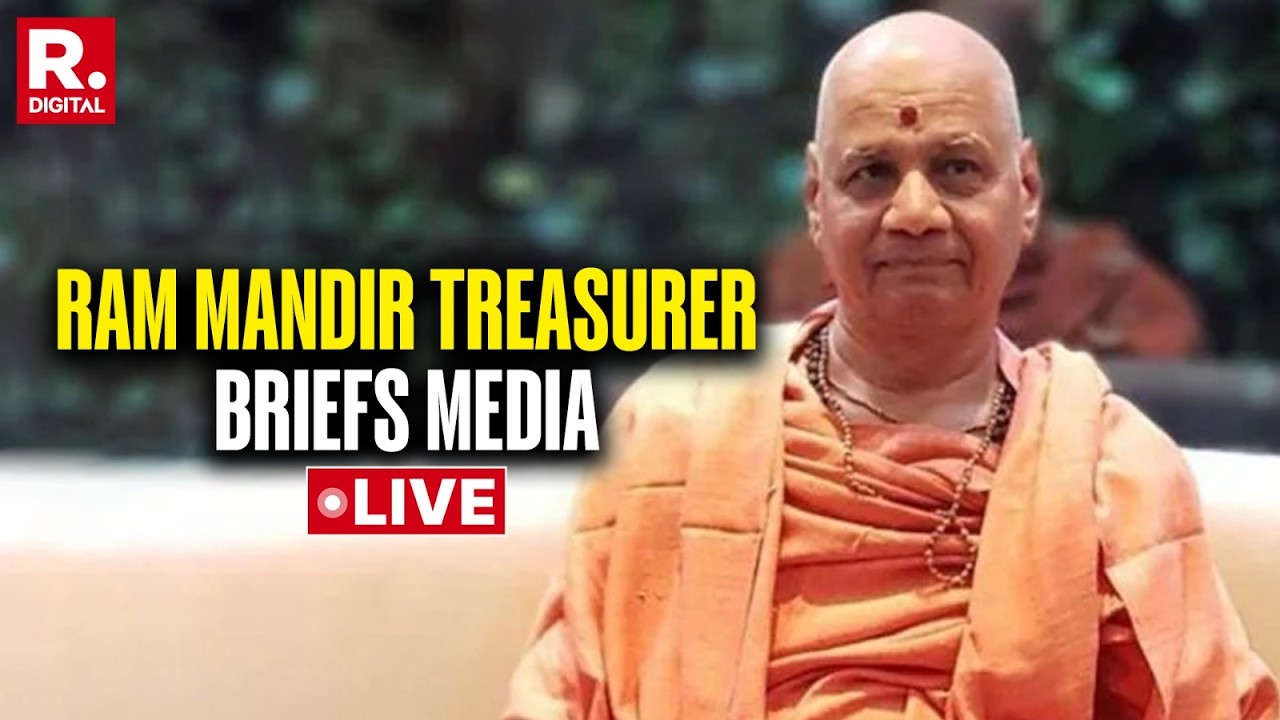 BREAKING LIVE: Ram Mandir Treasurer Briefs Media After Crucial Trust Meeting In Ayodhya