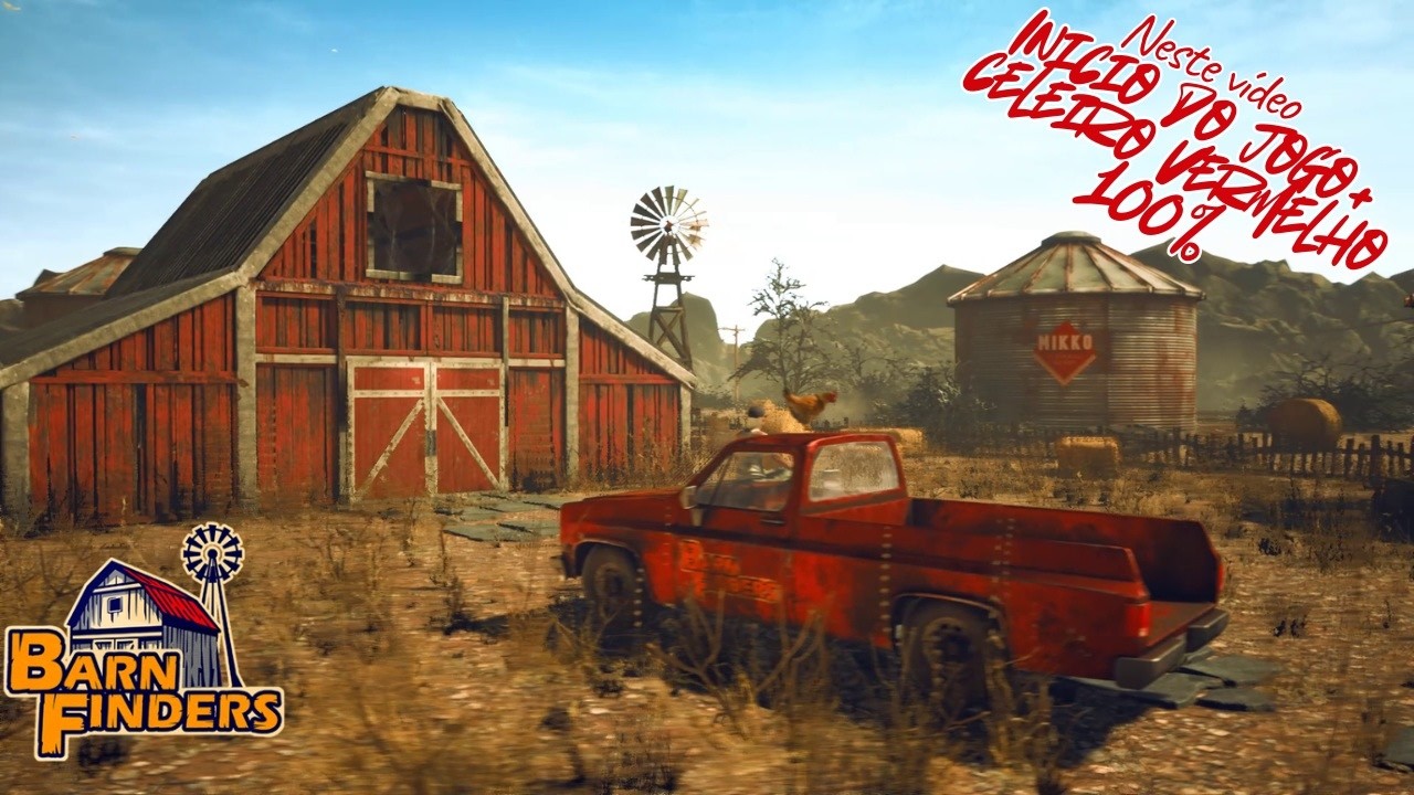 Barn Finders - Começo do jogo + O Celeiro Vermelho de Dwayne (Guia 100% PT-BR na descrição)