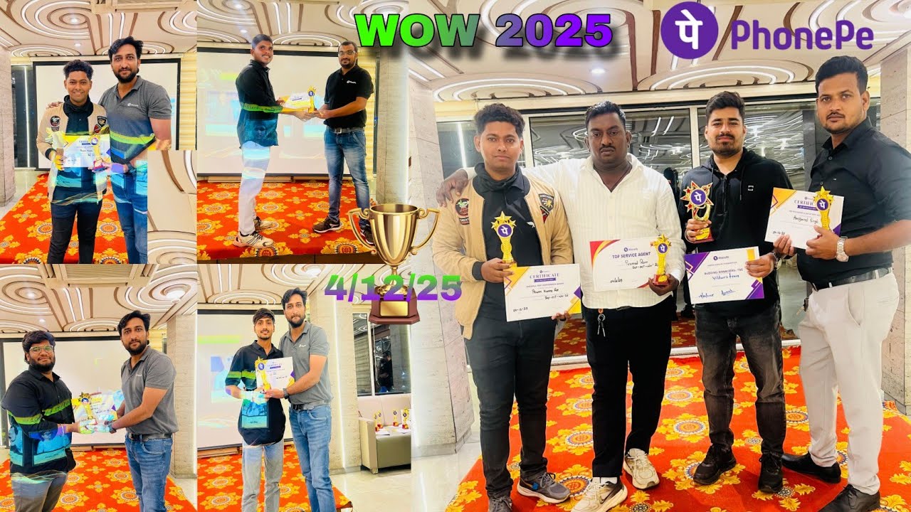 Phonepe Wow Award Function 2025 #pawanray_1998 #phonepe @PhonePe_ 