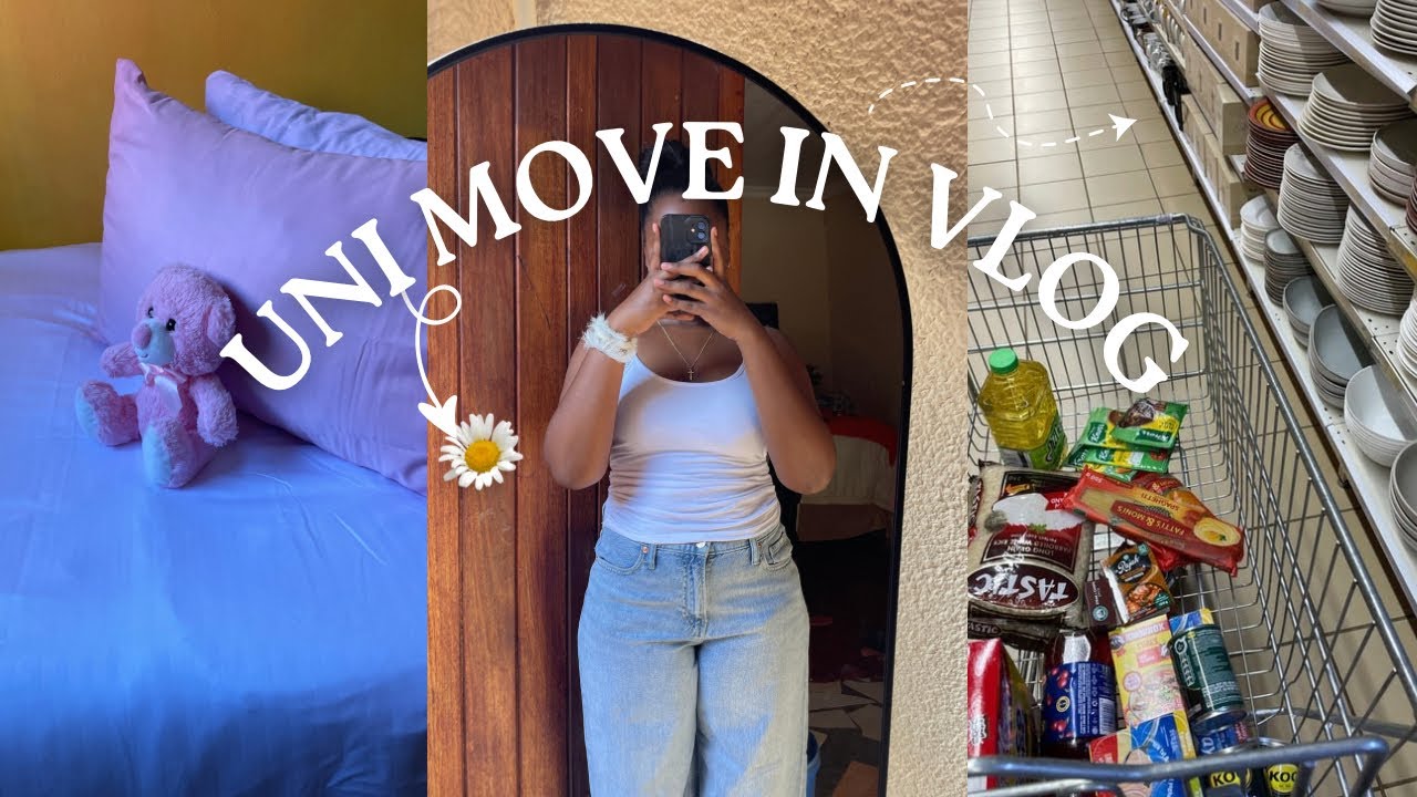 Uni Diaries || res shopping | packing | moving in and more 