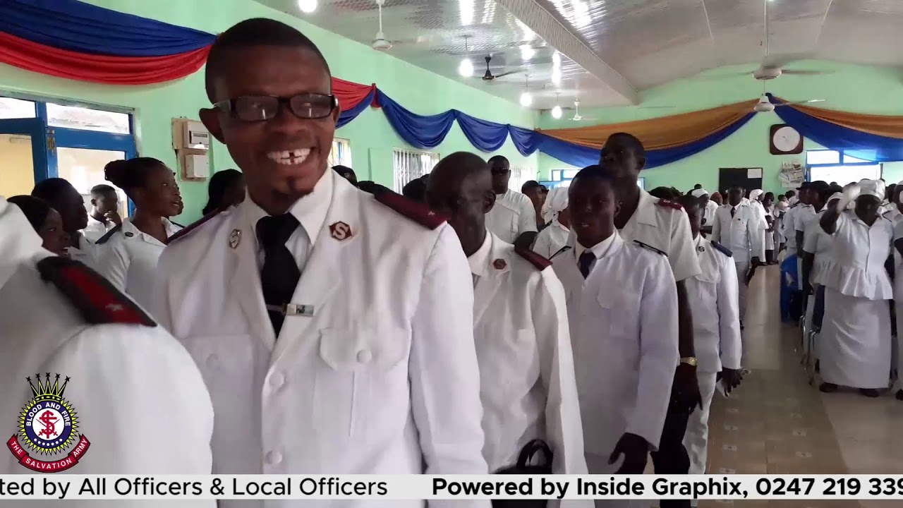 THE SALVATION ARMY GHANA, T. C. VISIT TO THE CENTRAL DIVISION