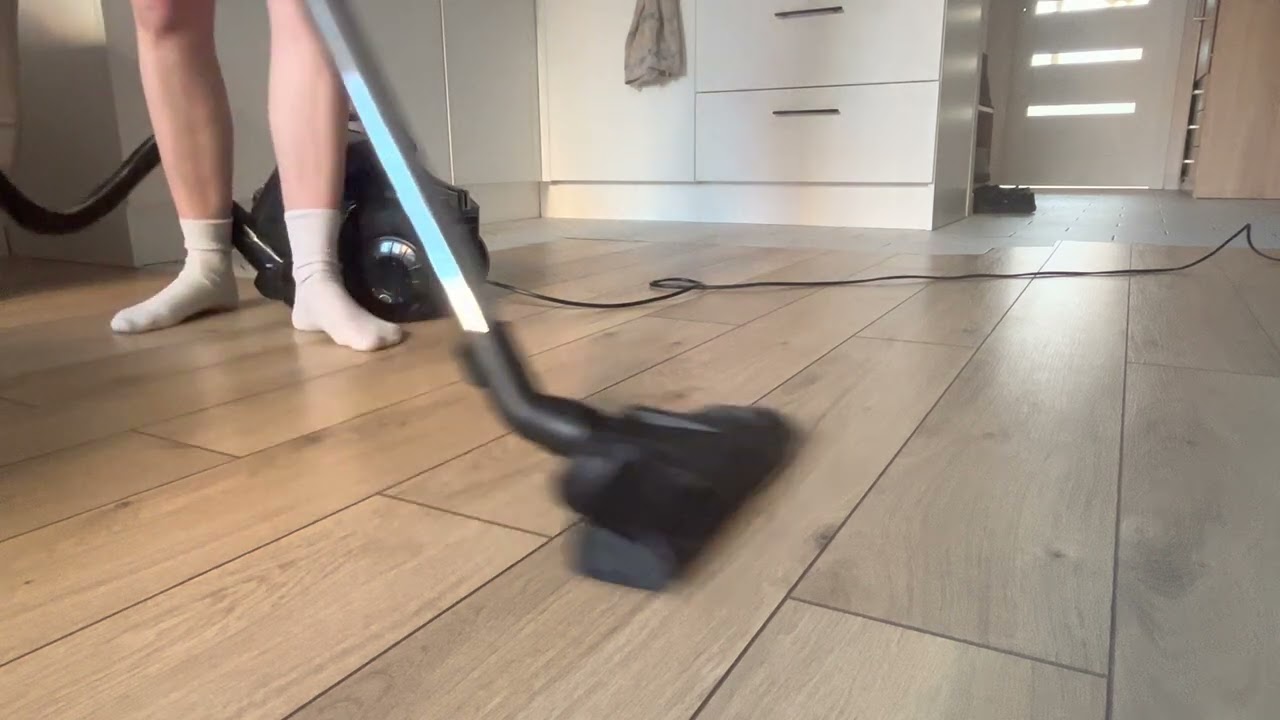 Vacuuming Wooden Floor In The KItchen | ASMR HOOVER SOUND