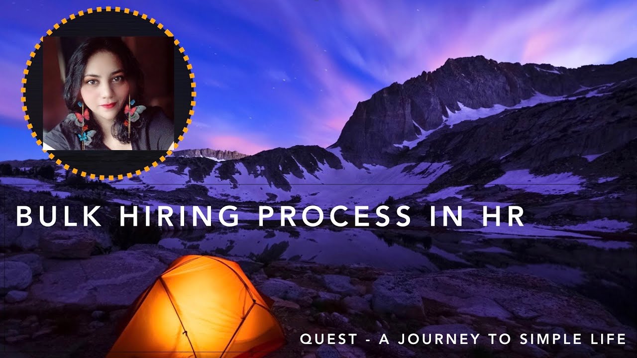 What is the process of bulk hiring?