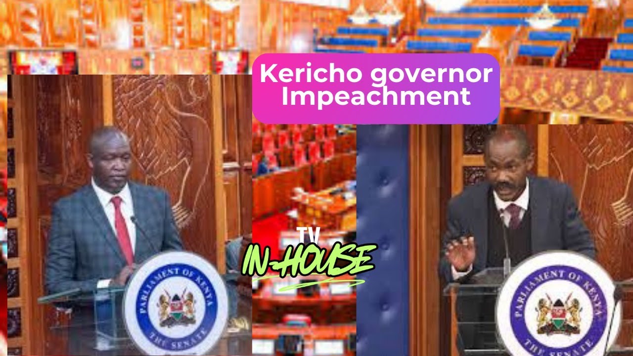 LIVE!! Impeachment hearing of Eric Mutai Kericho Governor Day 3, part 4