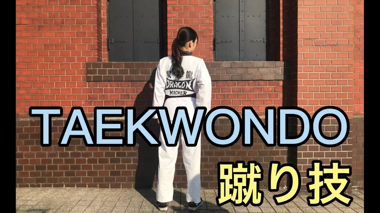 テコンドー蹴り技【まとめ！！！】
