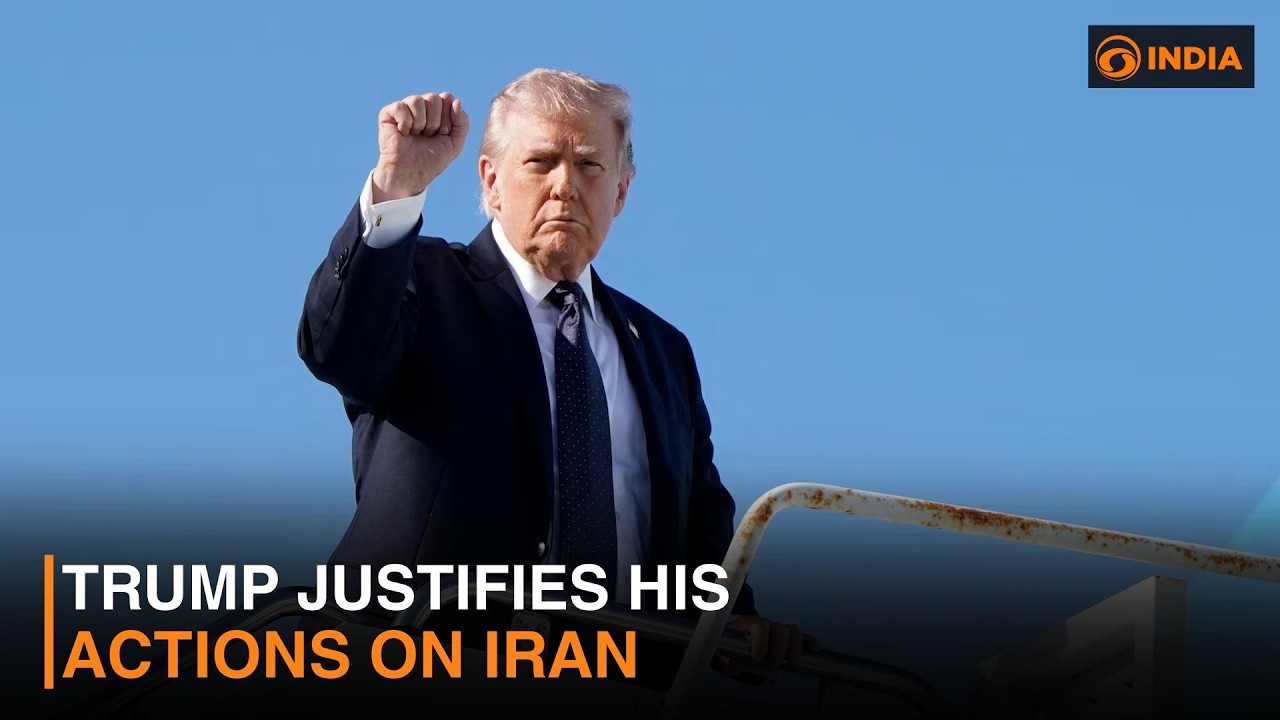 Trump justifies his actions on Iran & more news | DD India Newshour | 10 AM IST