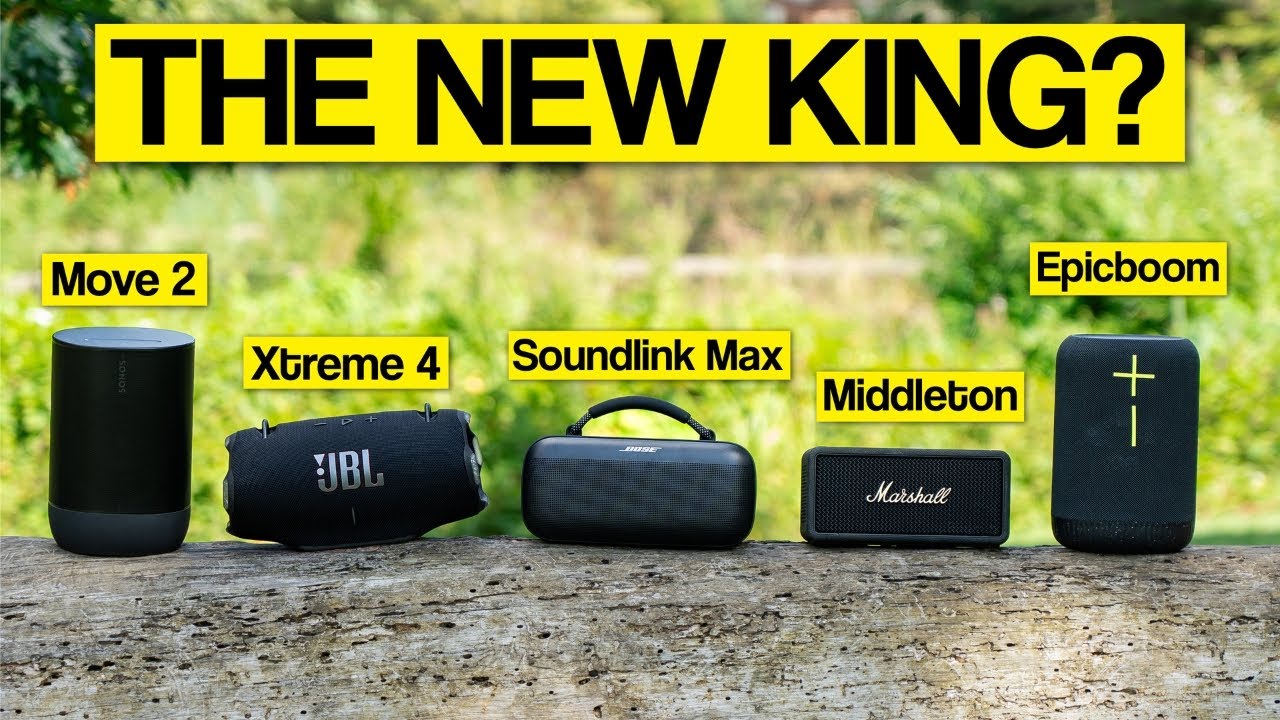 Bose Soundlink Max: The ULTIMATE Portable Speaker? (vs Move 2, Xtreme 4, Middleton & Epicboom)