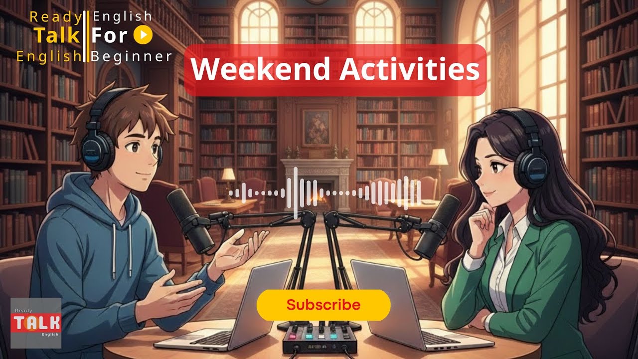 Talking About Our Weekend Activities in English | Easy English Conversation for Beginners