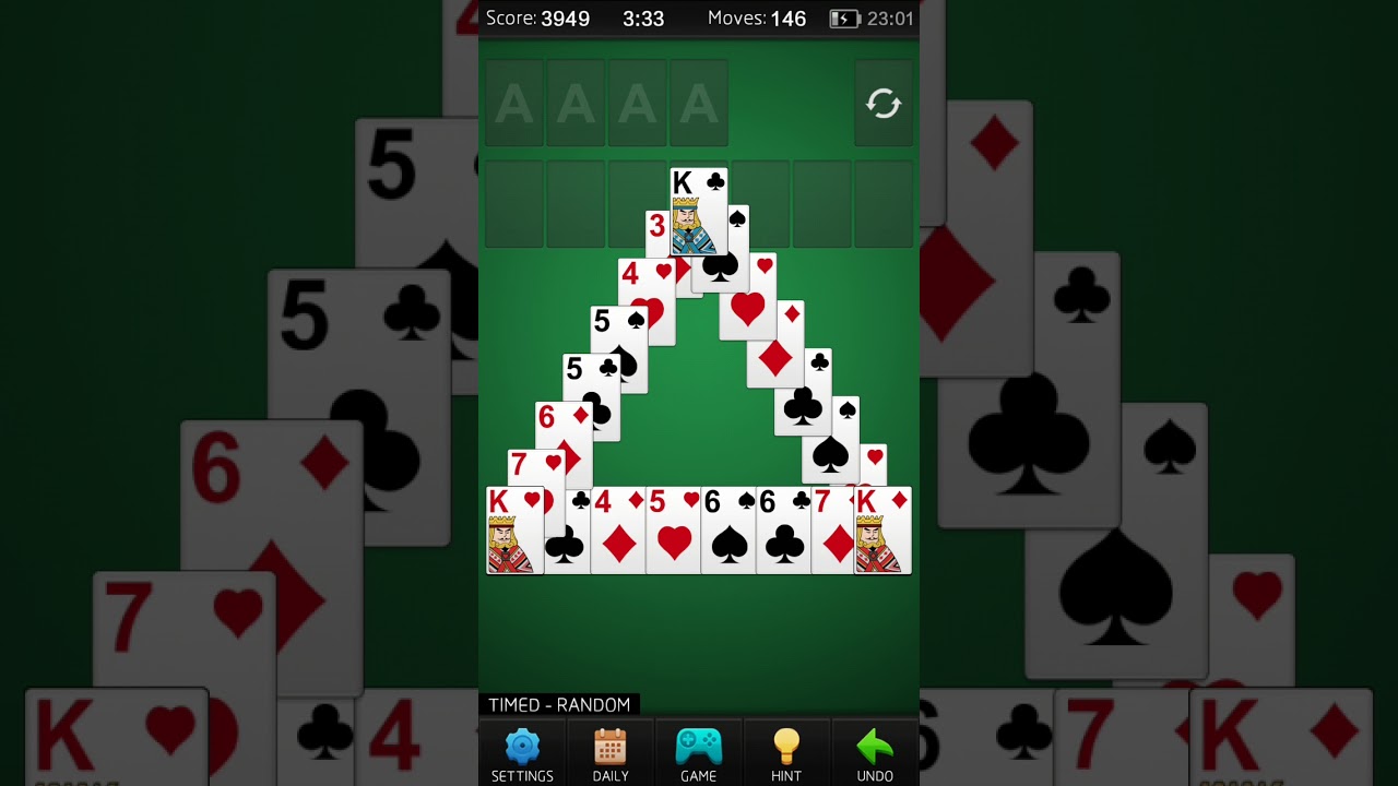 Solitaire Gameplay (no commentary)