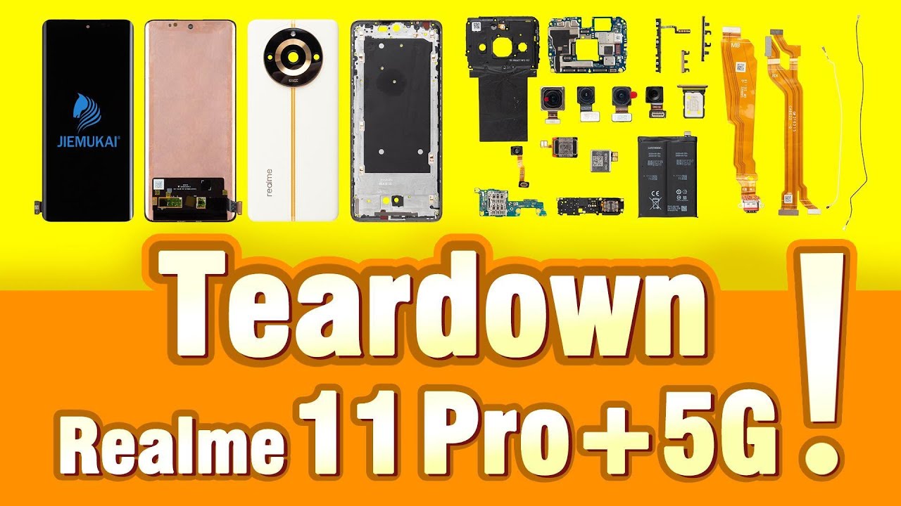 Realme 11 Pro+ 5G Teardown | Realme 11 Pro+ 5G full Disassembly